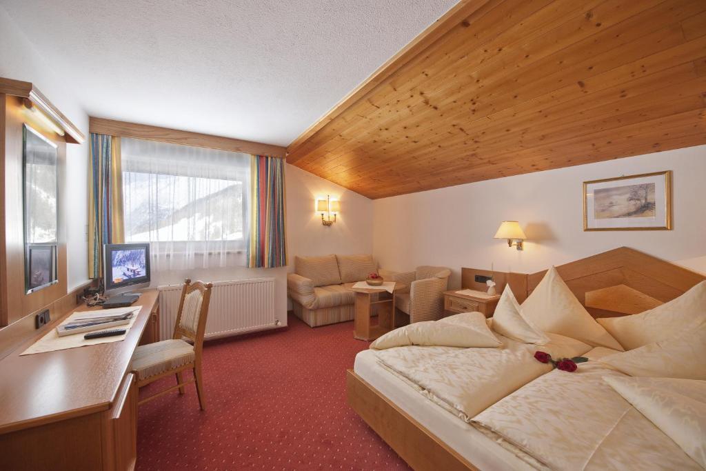 Hotel Jagdhof Bed & Breakfast Obergurgl Rum bild